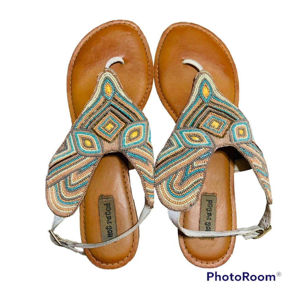 Not Rated Mariachi beaded sandal